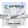 Afrika Nigeria Airbus A350-900 Livery