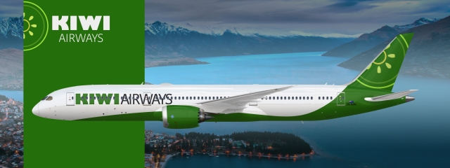 Kiwi Airways | 2000-2018 Livery| 787-9