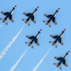 USAF Thunderbirds at Aviation Nation 2014