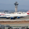British Airways 747-400 at LAX