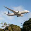 United 787-8 on Approach to LAX