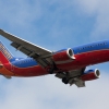 Southwest 737-300 on Approach to LAX