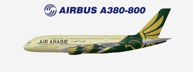 Air Arabie | A380-800 - Air Arabie - Gallery - Airline Empires