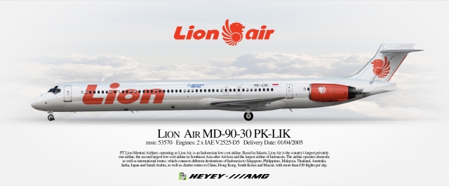 Lion Air McDonnell Douglas MD-90-30