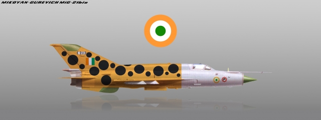 Indian Air Force "C 2113" Mikoyan-Gurevich MiG-21bis