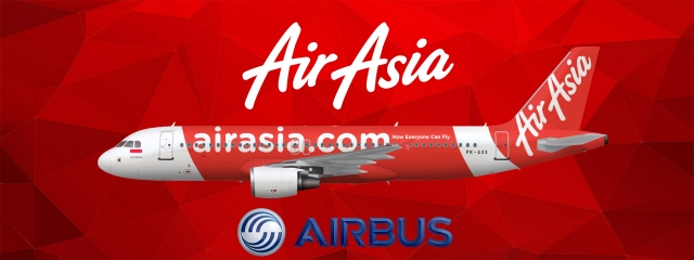 AirAsia Indonesia Airbus A320-200 PK-AXX