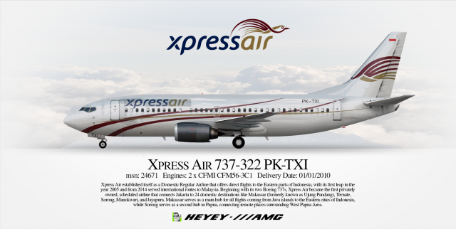 Xpress Air Boeing 737-322 Xpress Air Boeing 737-322