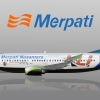 Merpati (KLI) Boeing 737-33A