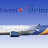 Southwest Airtran Special Livery Boeing 737 MAX 8