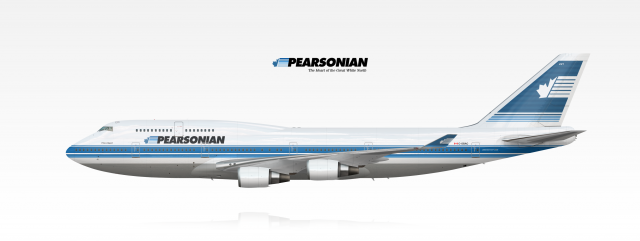 Boeing 747-400 | "Prince Rupert" | C-GBAC (80s scheme)