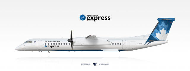 Bombardier Q400 NextGen| Pearsonian Express | 2017 - Present