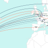 aerocuba European routes.