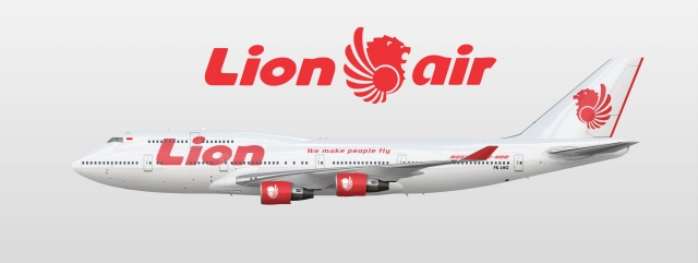 Lion Air Boeing 747-400 Lion Air Boeing 747-400