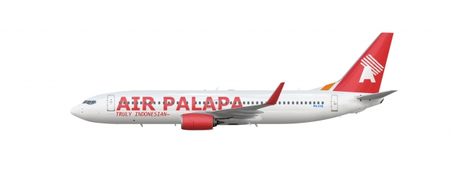Air Palapa 737 800