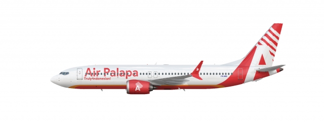 Air Palapa 737 MAX 8