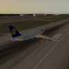 Lufthansa B748 taking off from EDDF
