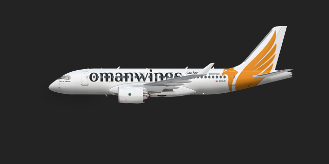 Omanwings A220-100 (2007-present)
