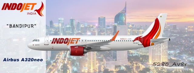 IndoJet India | A320neo
