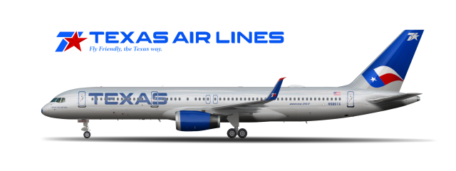 Texas Air Lines 757-200 "2013-"