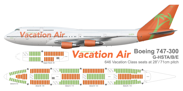 Vacation Air | Boeing 747-300