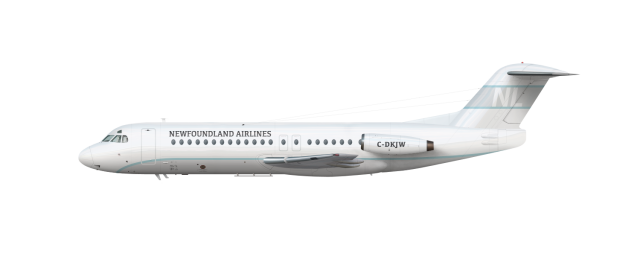 Newfoundland Airlines | Fokker F28 Mk2000