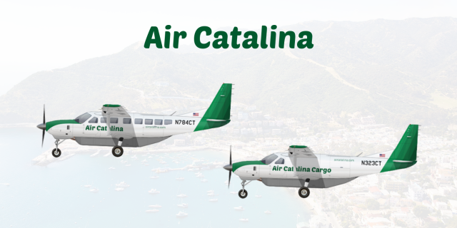 2006-present | Air Catalina Cessna 208 Grand Caravan (N748CT) and Air Catalina Cargo Cessna 208 Grand Caravan (N323CT)