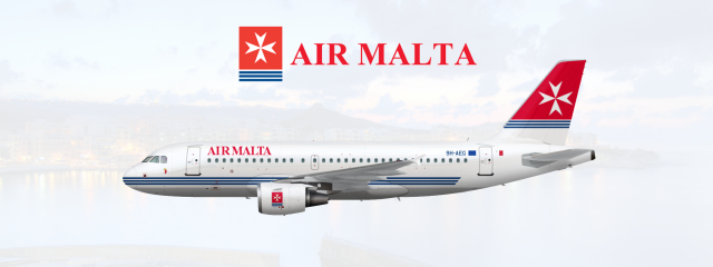 1986-2012 | Air Malta A319-100 (9H-AEG)