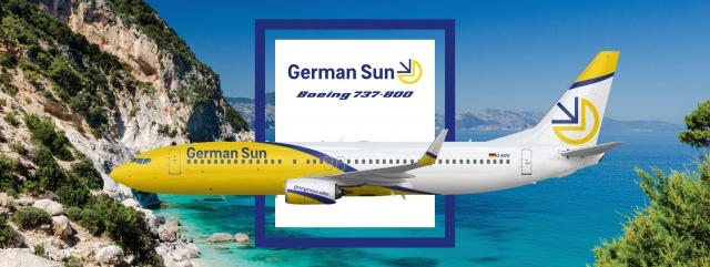 Boeing 737-800 German Sun
