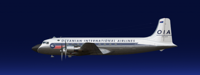 OIA 1948-1960 livery | Douglas DC-4