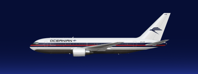 OIA livery 1983-1995 | Boeing 767-200ER