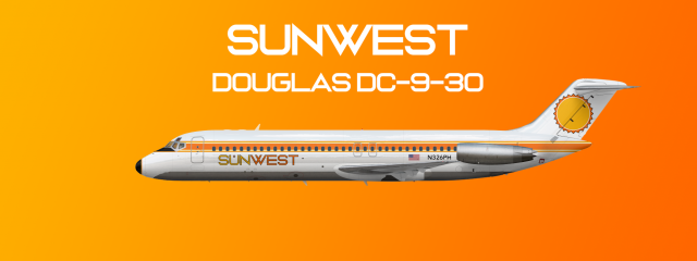 SunWest Douglas DC-9-30 (N326PH)