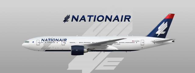 1. Nationair B777-200ER
