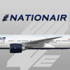 1. Nationair B777-200ER