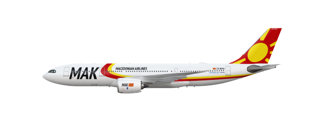 MAK Macedonian Airbus A330 800neo