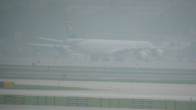 South African Airways A340-600 @ ZBAA