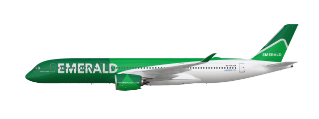 Emerald A350 900 tail 2
