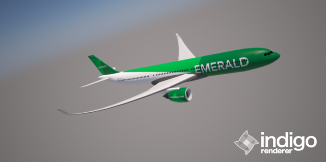 Emerald A330-900neo Flying