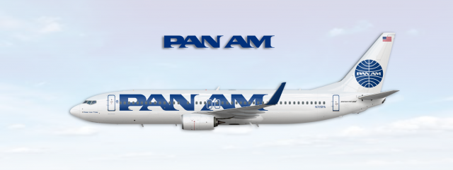 Boeing 737-800 Pan Am N720PA "Clipper Juan Trippe"