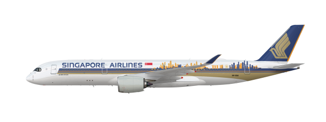 Airbus A350-900 Singapore special V2