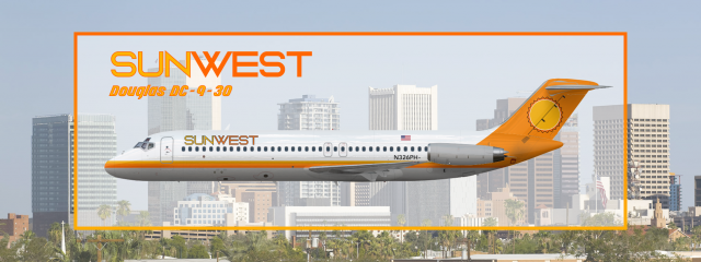 Post-Merger SunWest DC-9-30