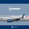 SunWest Boeing 737-800 'To Those Who Serve' Special livery