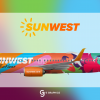 SunWest Boeing 737-800 'Funkliner' Special livery