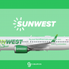 SunWest Boeing 737-8 MAX 'Ecoliner' Special livery