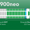 Emerald A330 900neo seat Map UPDATED