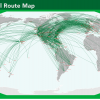 Emerald International Route Map