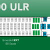 Emerald A350 900 seatmap UPDATED