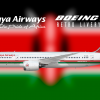 Kenya Airways Boeing 787-8 Retro Livery