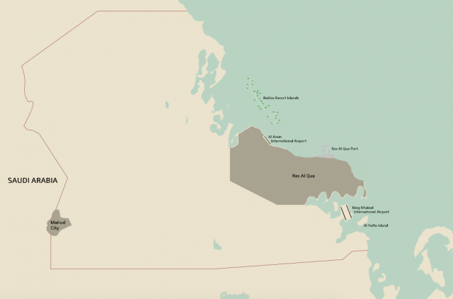 Map of Dhahran