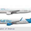 Gulf Sky A320s | 2019-2020