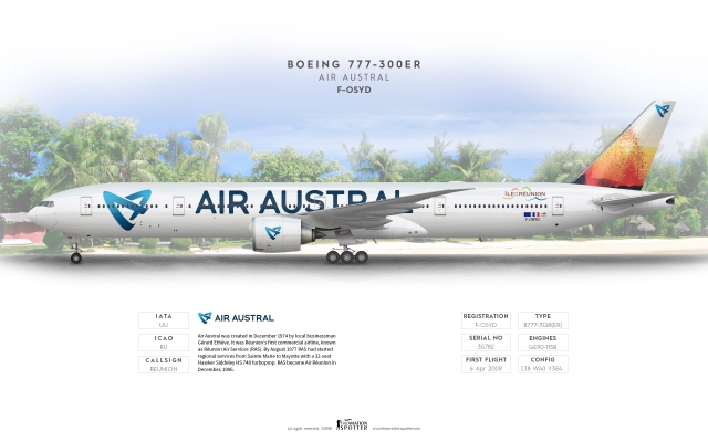 Air Austral Boeing 777 300ER